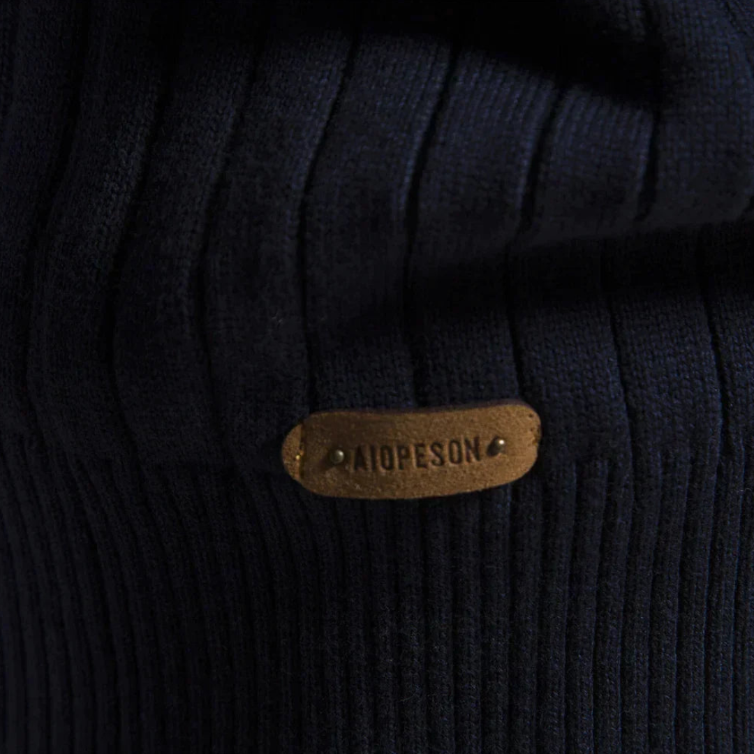 Louie | Men's Quarter Zip Long Sleeve Sweater